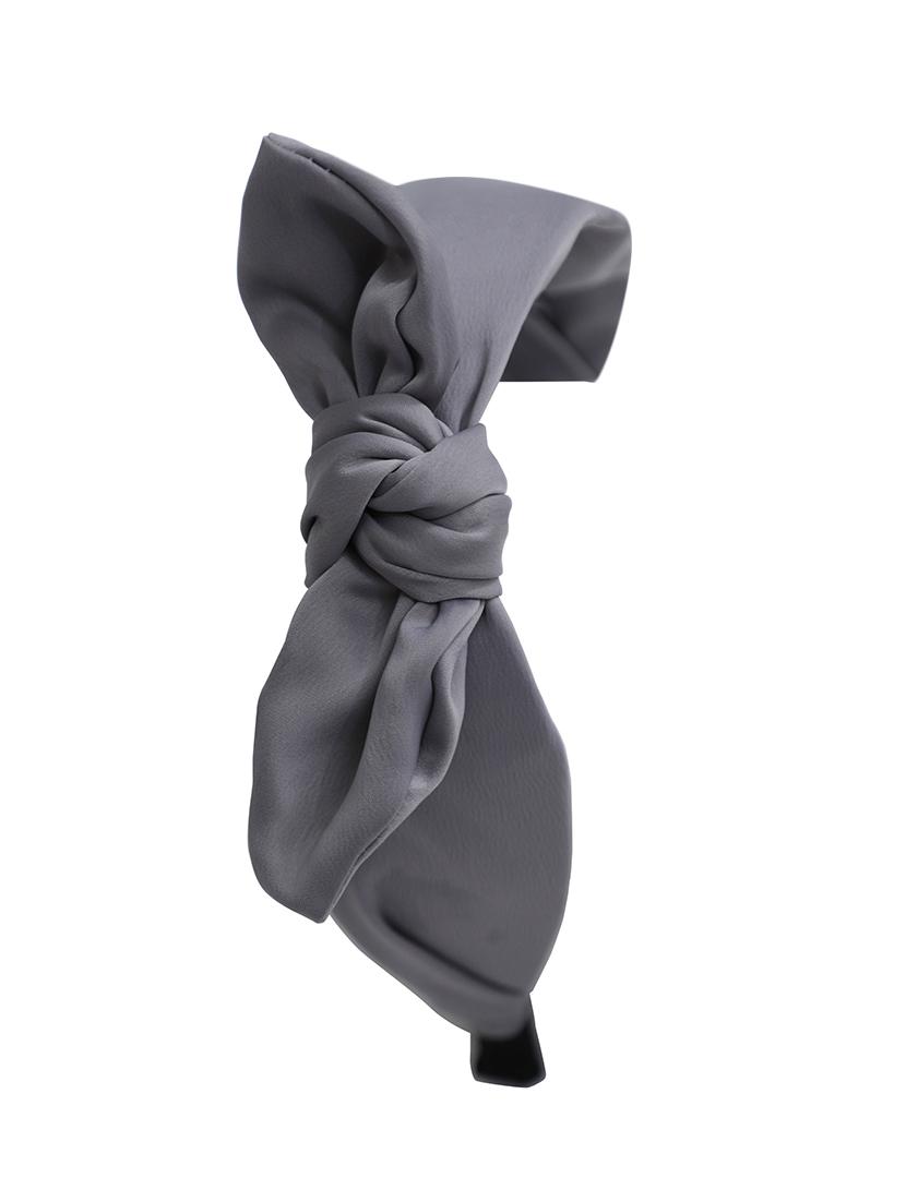vembley grey solid stylish and classic hairband for women - 17425637 - Zoom Image - 3