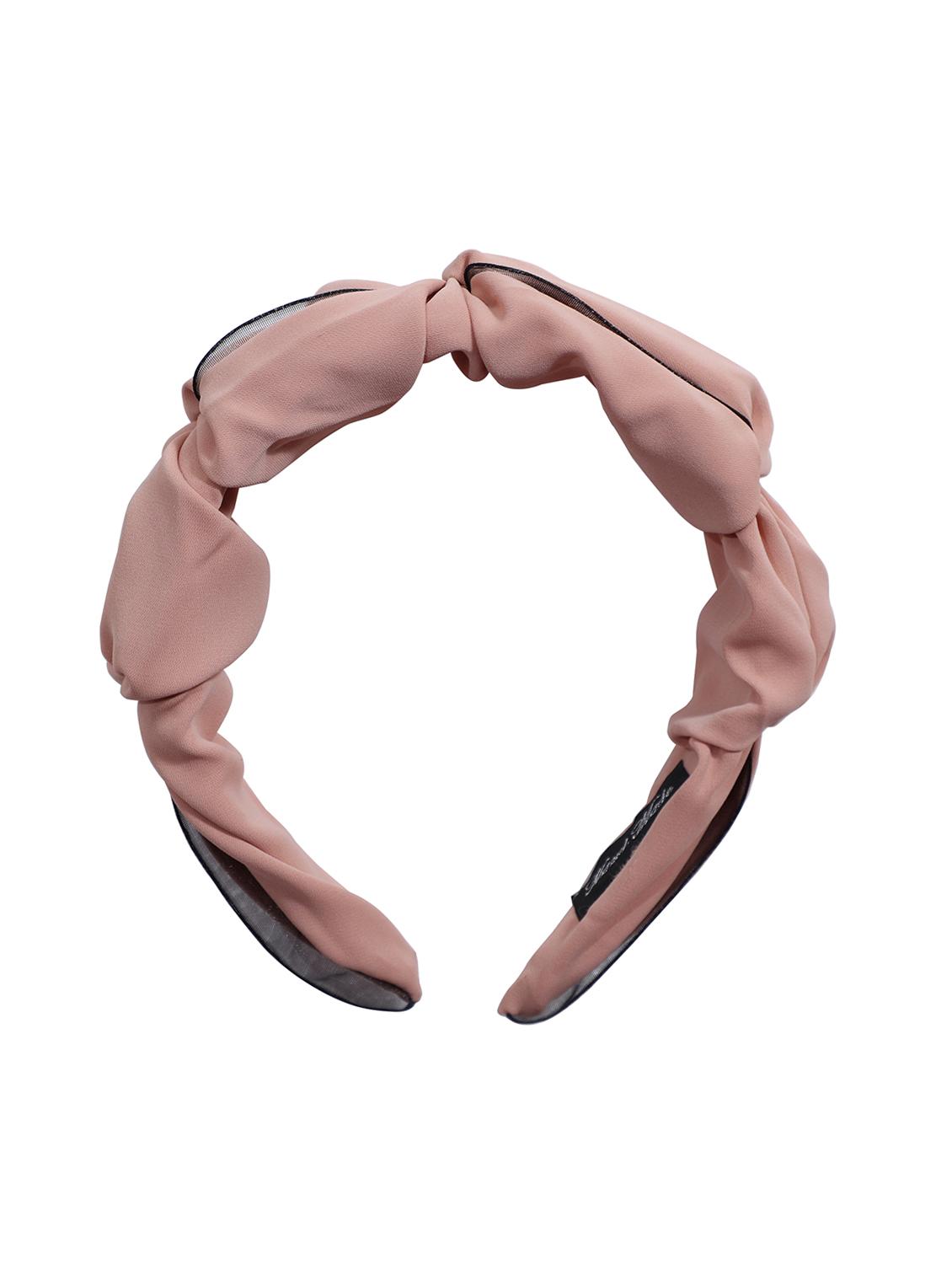 vembley peach solid stylish and classic hairband for women - 17425638 - Zoom Image - 1