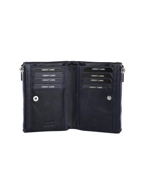 blue leather wallet - 17425777 - Standard Image - 3