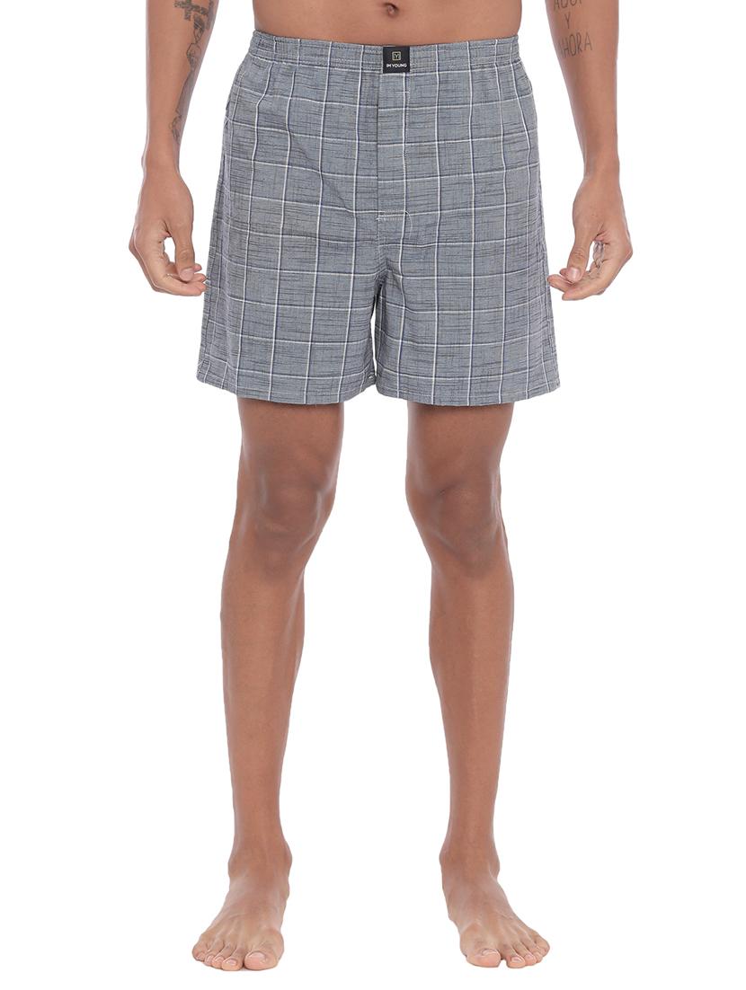 set of 2 multi colored checkered boxer - 17425908 - Zoom Image - 2