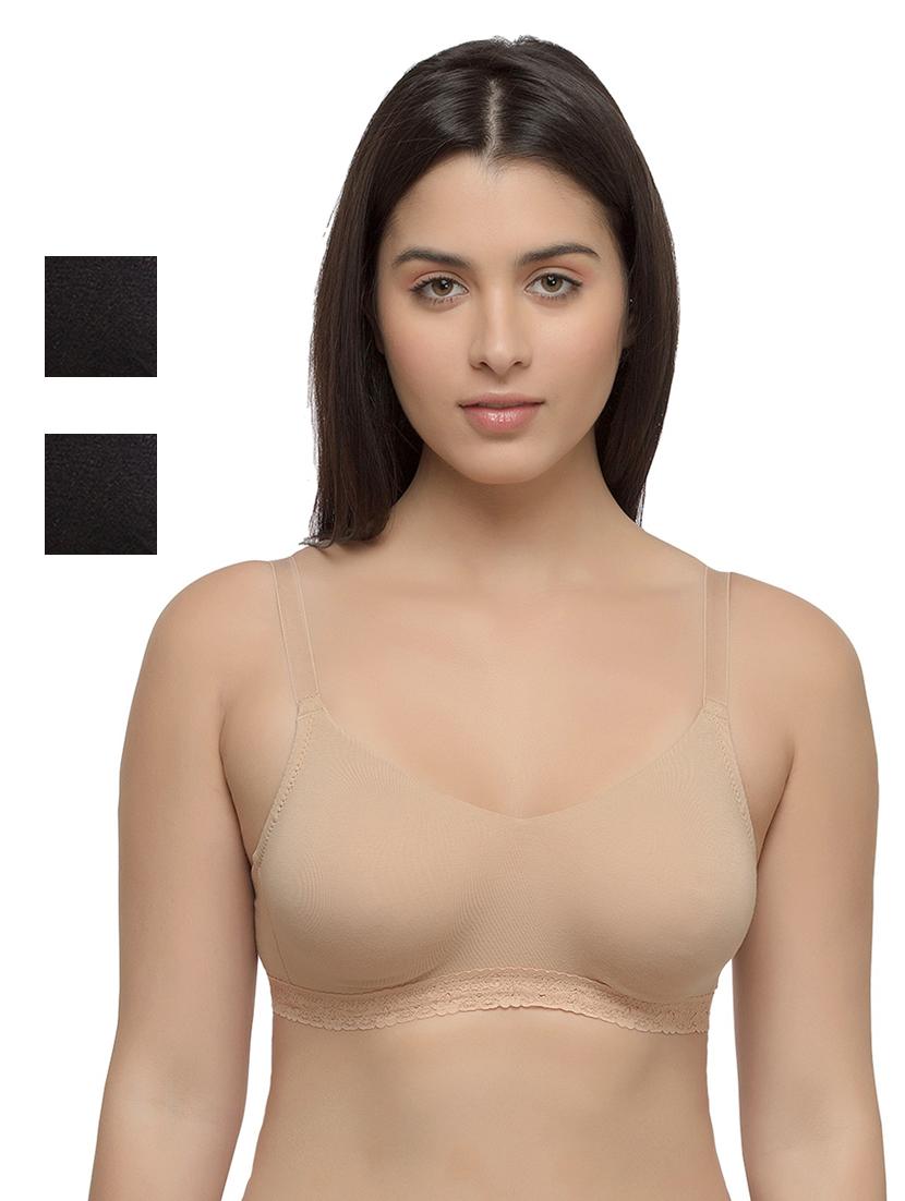 set of 3 solid combos bra - 17425941 - Zoom Image - 1