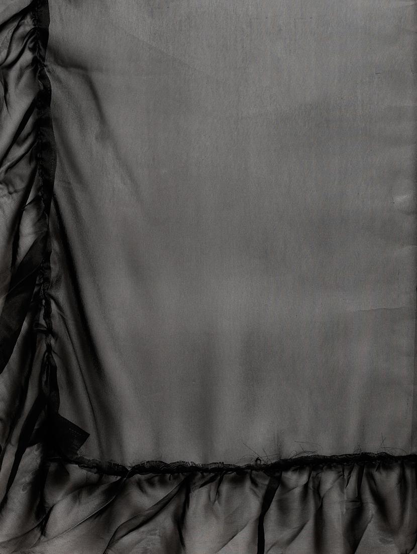 ruffle fusion saree with blouse - 17426004 - Zoom Image - 5