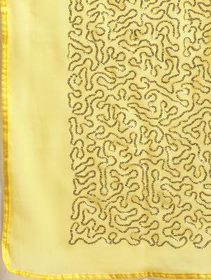 solid embellished saree with blouse - 17426014 - Standard Image - 4