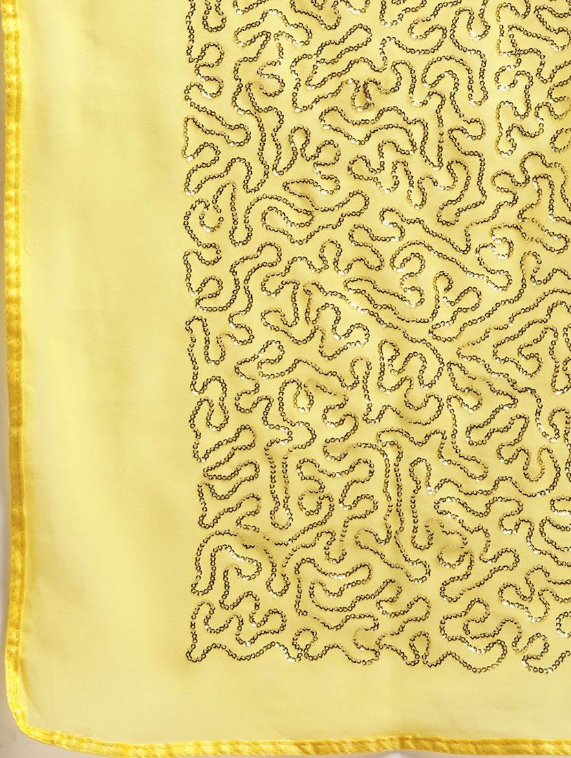 solid embellished saree with blouse - 17426014 - Zoom Image - 4
