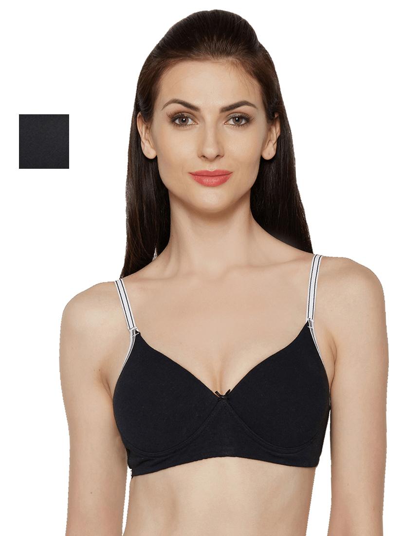 set of 2 bow patch bra - 17426049 - Zoom Image - 1