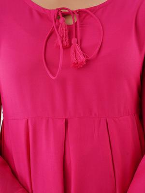bell sleeves a-line top - 17426126 - Standard Image - 5