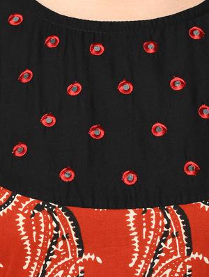 printed anarkali kurta - 17426144 - Standard Image - 4