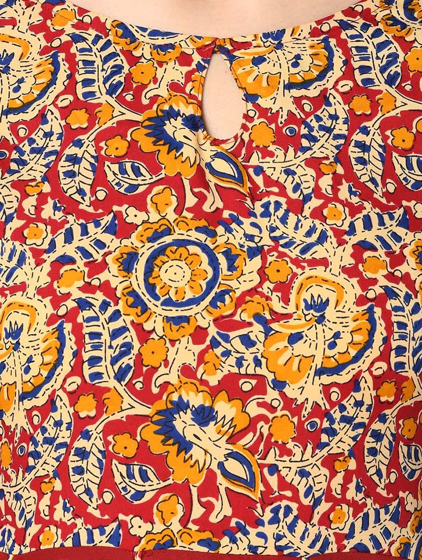 printed anarkali kurta - 17426145 - Zoom Image - 4