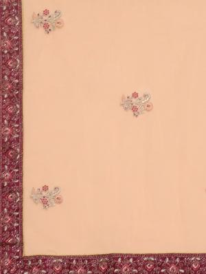 embroidered flared lehenga - 17426679 - Standard Image - 4