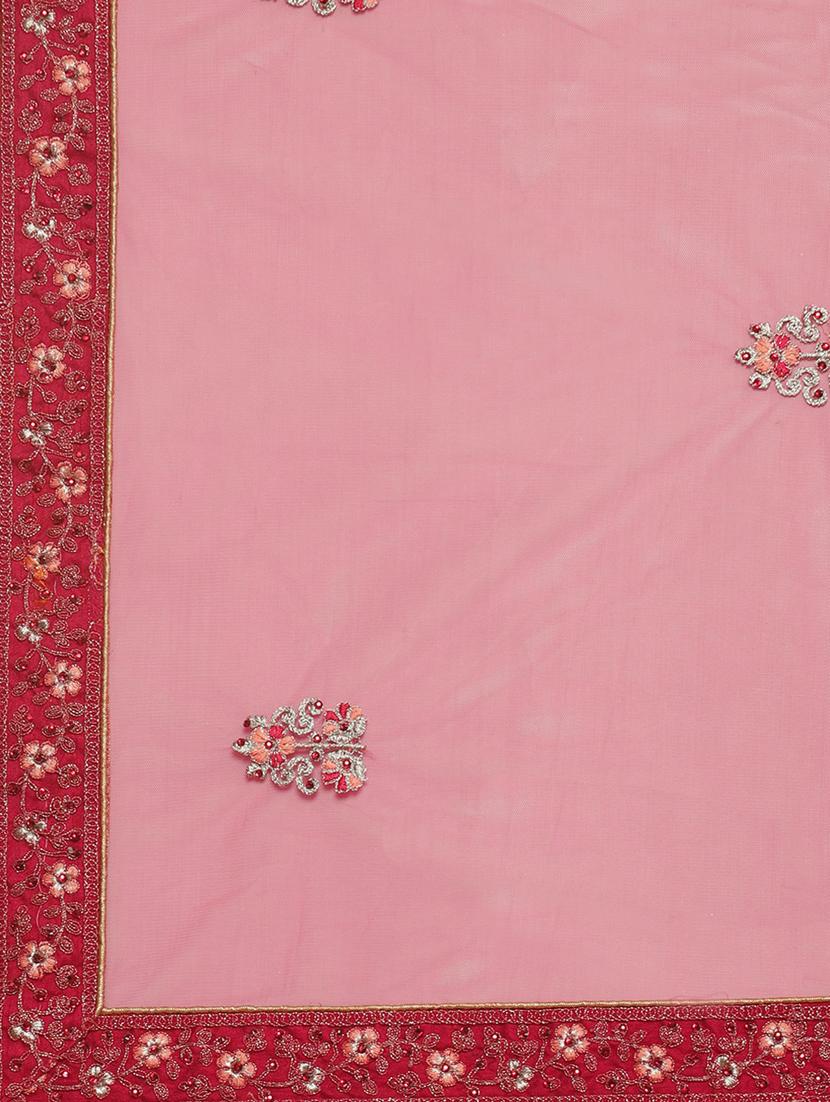 magenta flared lehenga - 17426683 - Zoom Image - 4