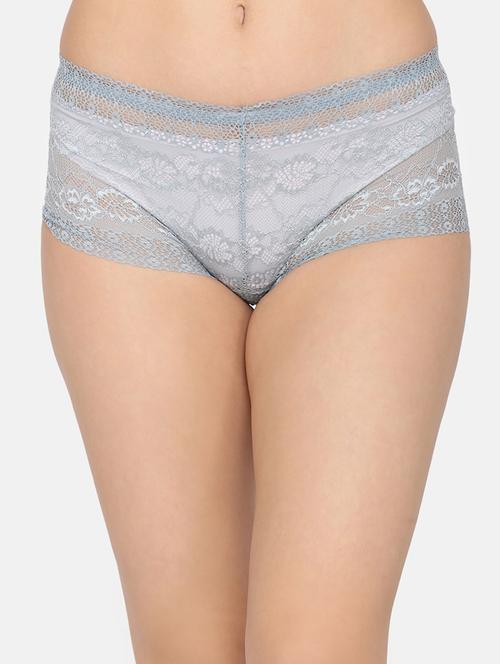 lace detail boy shorts panty - 17426699 - Standard Image - 1
