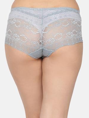 lace detail boy shorts panty - 17426699 - Standard Image - 3