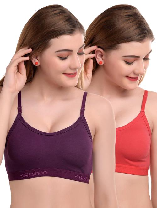 set of 2 full coverage bra - 17426810 - Standard Image - 1