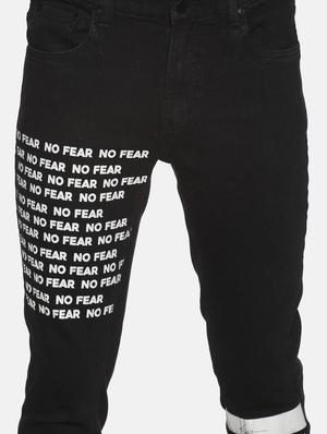 black printed denim jeans - 17426911 - Standard Image - 5