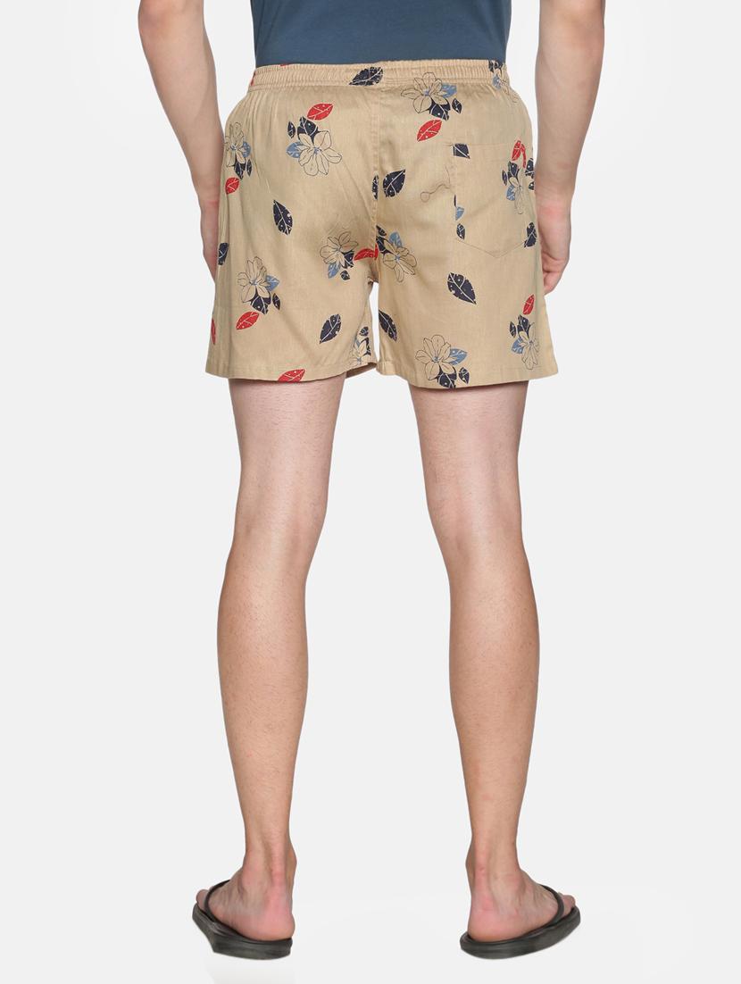 khaki printed boxer - 17426914 - Zoom Image - 3