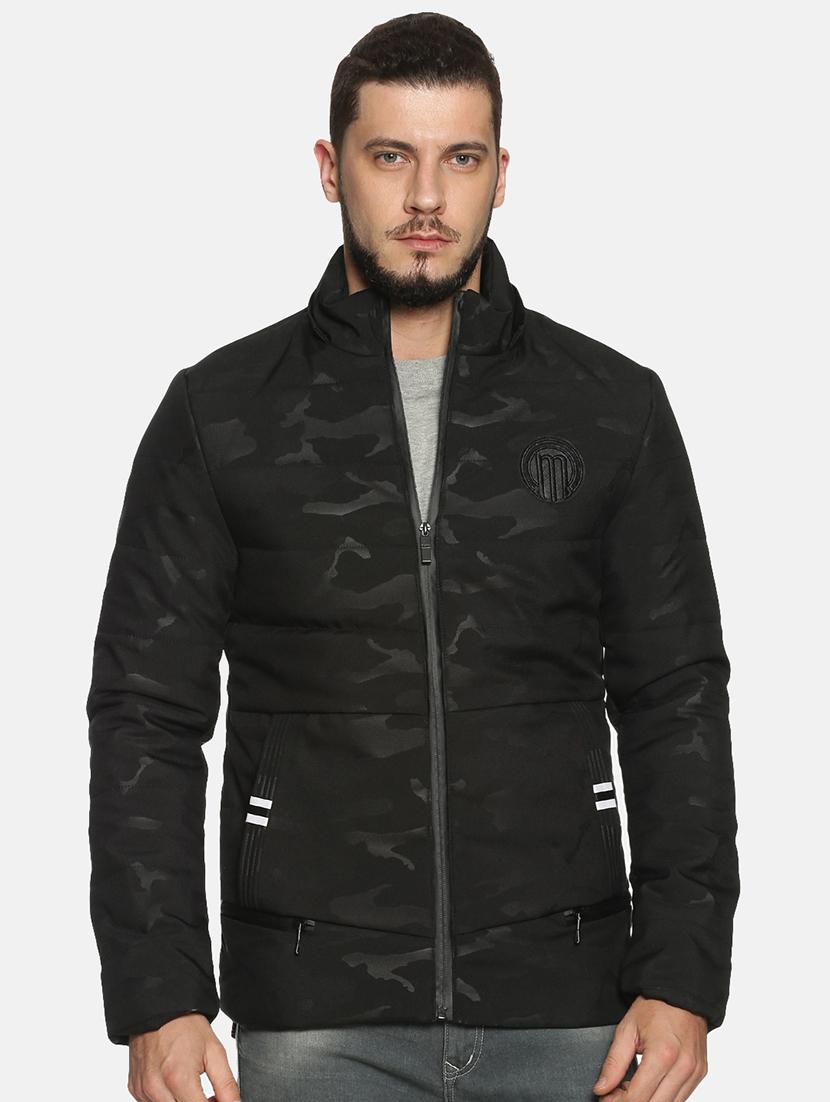 black camouflage quilted jacket - 17427108 - Zoom Image - 2