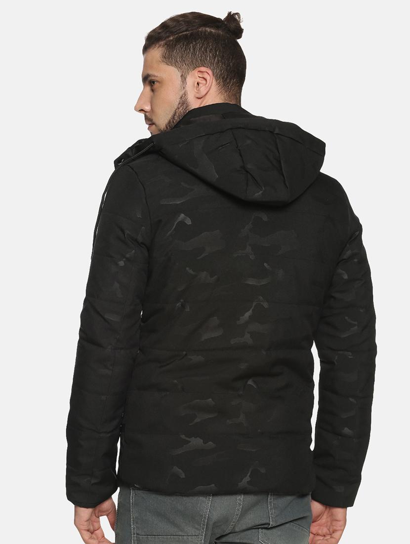 black camouflage quilted jacket - 17427108 - Zoom Image - 4