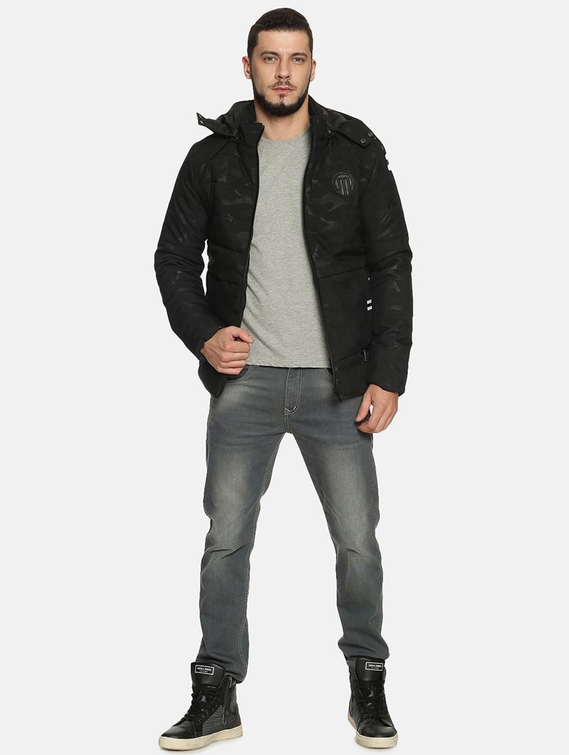 black camouflage quilted jacket - 17427108 - Zoom Image - 5