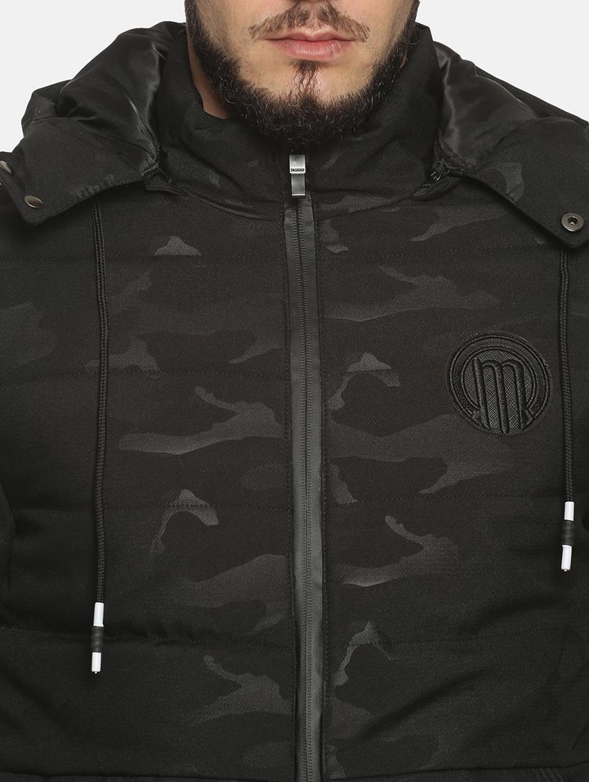 black camouflage quilted jacket - 17427108 - Zoom Image - 6