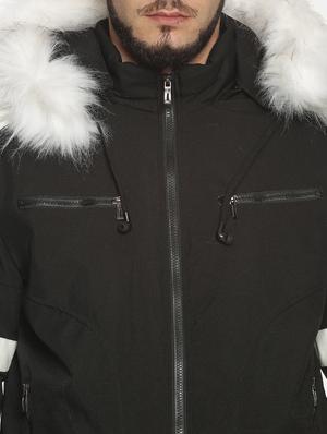 black taped casual jacket - 17427147 - Standard Image - 6