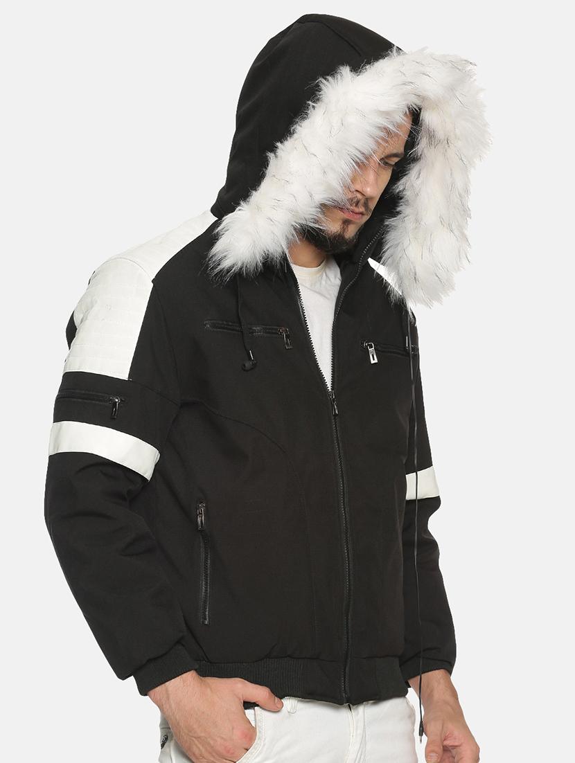 black taped casual jacket - 17427147 - Zoom Image - 2