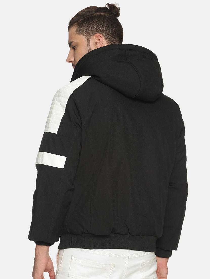 black taped casual jacket - 17427147 - Zoom Image - 3