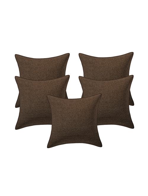 jacquard assorted cushion cover (set of 5) - 17427869 - Standard Image - 1
