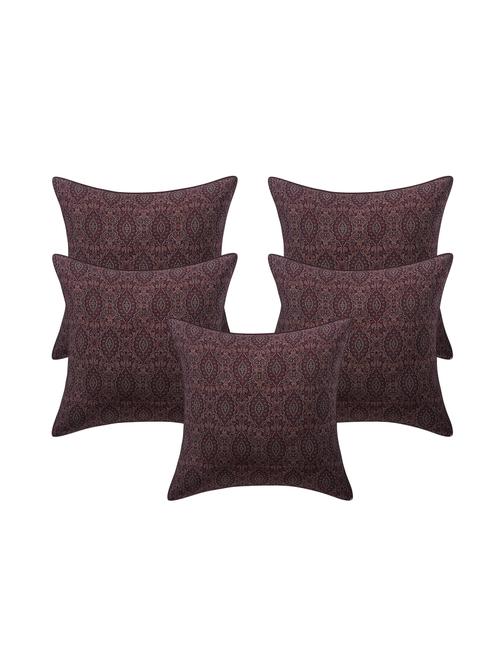tissue rayon assorted cushion cover (set of 5) - 17427880 - Standard Image - 1
