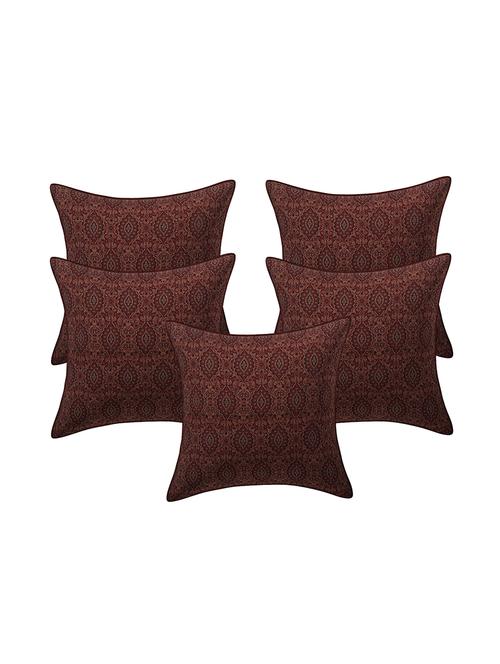 tissue rayon assorted cushion cover (set of 5) - 17427881 - Standard Image - 1