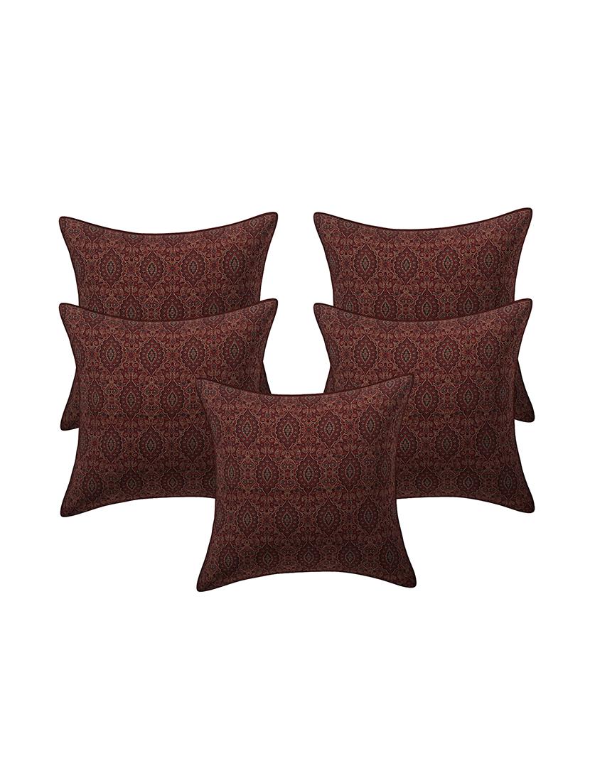 tissue rayon assorted cushion cover (set of 5) - 17427881 - Zoom Image - 1
