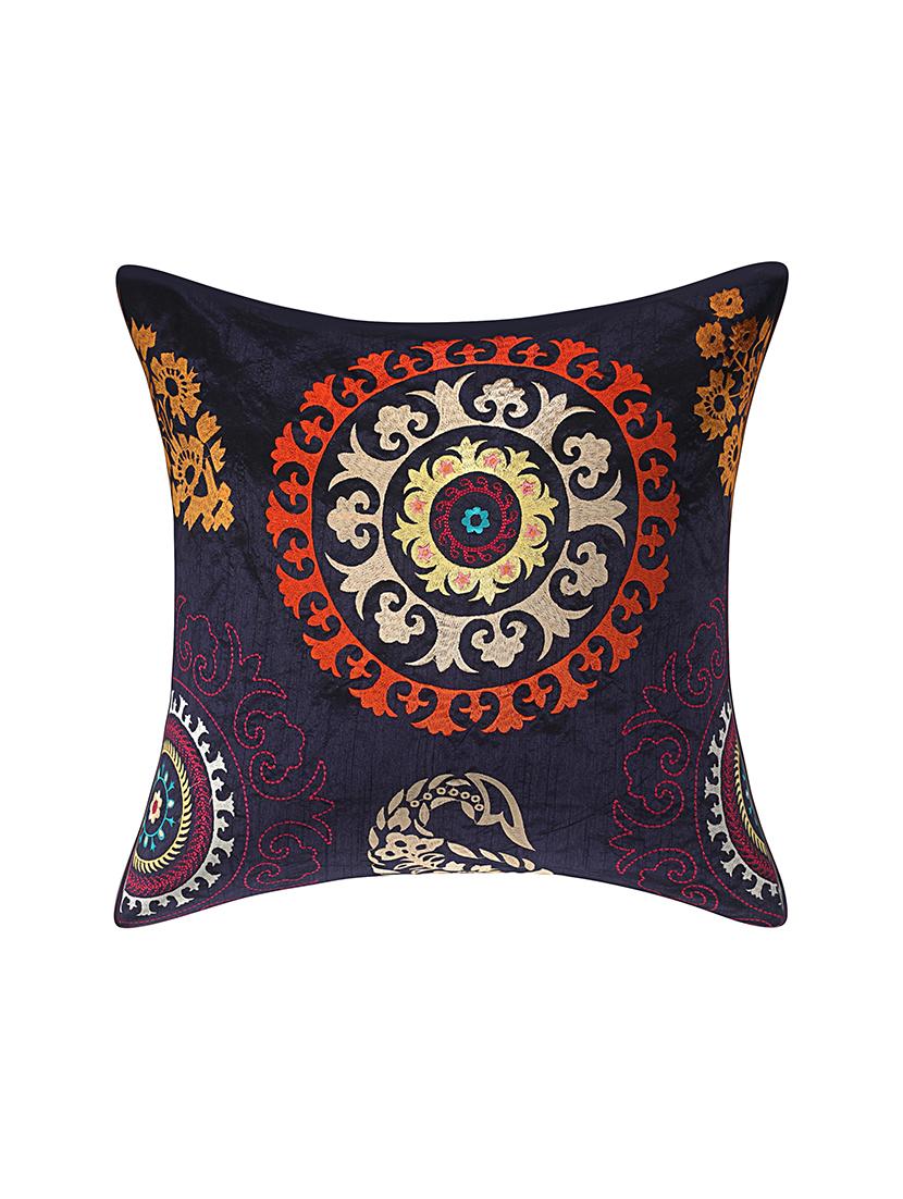 tissue rayon embroidery assorted cushion cover (set of 5) - 17427895 - Zoom Image - 2