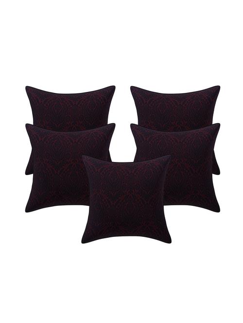jacquard rayon assorted cushion cover (set of 5) - 17427903 - Standard Image - 1