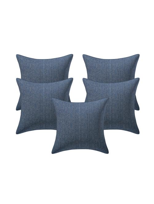 jacquard rayon assorted cushion cover (set of 5) - 17427916 - Standard Image - 1
