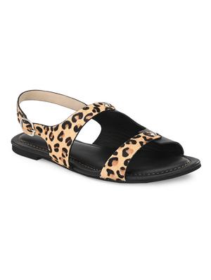 black back strap sandals - 17427957 - Standard Image - 3