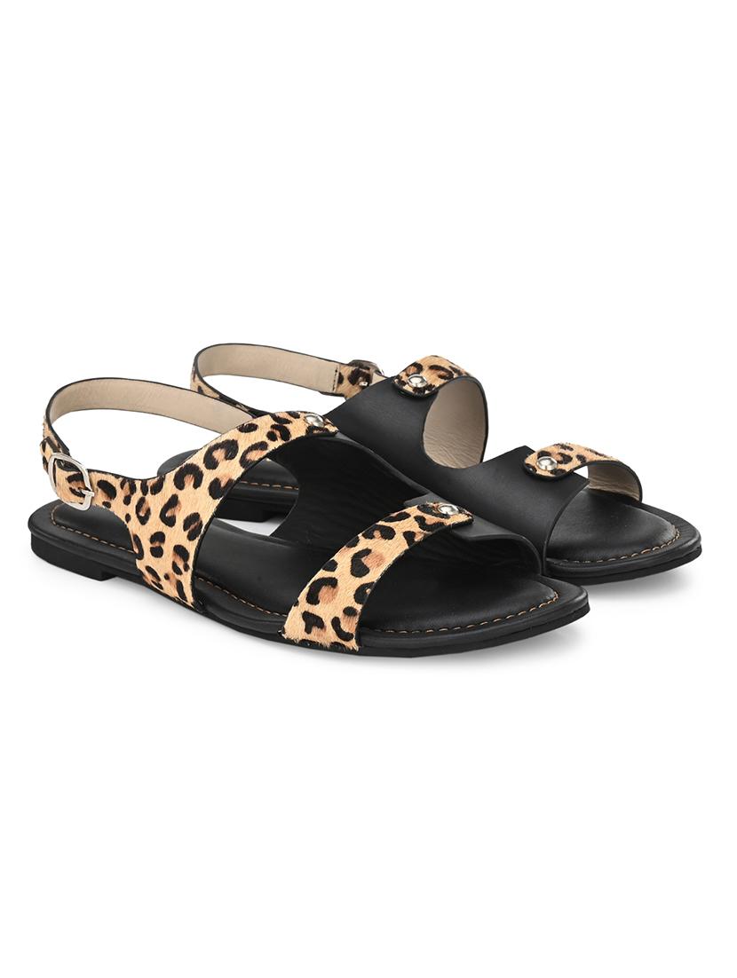 black back strap sandals - 17427957 - Zoom Image - 2