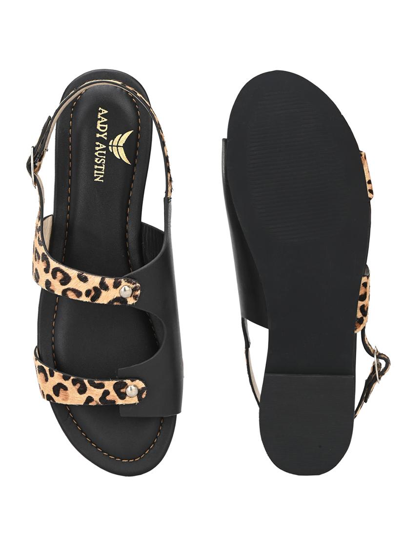 black back strap sandals - 17427957 - Zoom Image - 6
