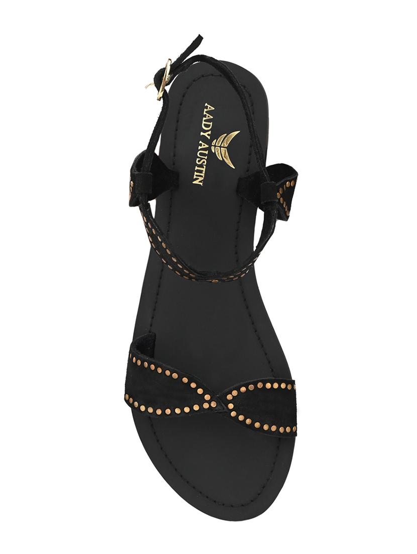 black back strap sandals - 17427958 - Zoom Image - 4