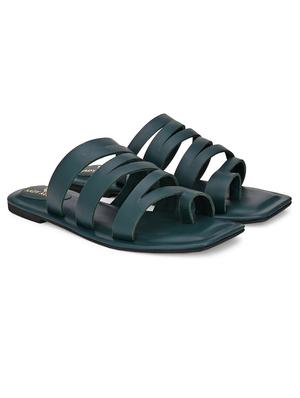 green one toe sandals - 17427964 - Standard Image - 3