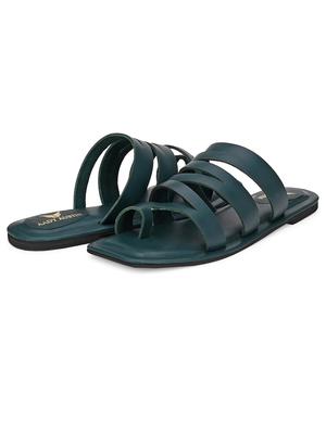 green one toe sandals - 17427964 - Standard Image - 7