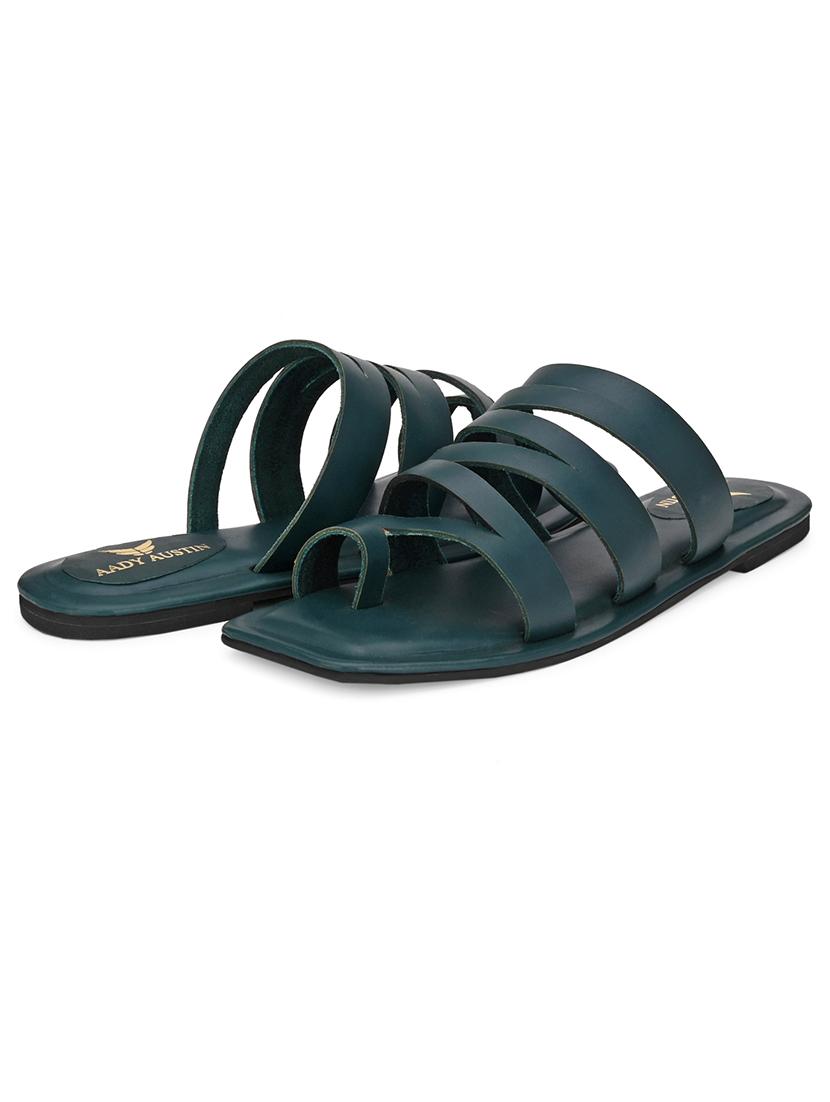 green one toe sandals - 17427964 - Zoom Image - 7