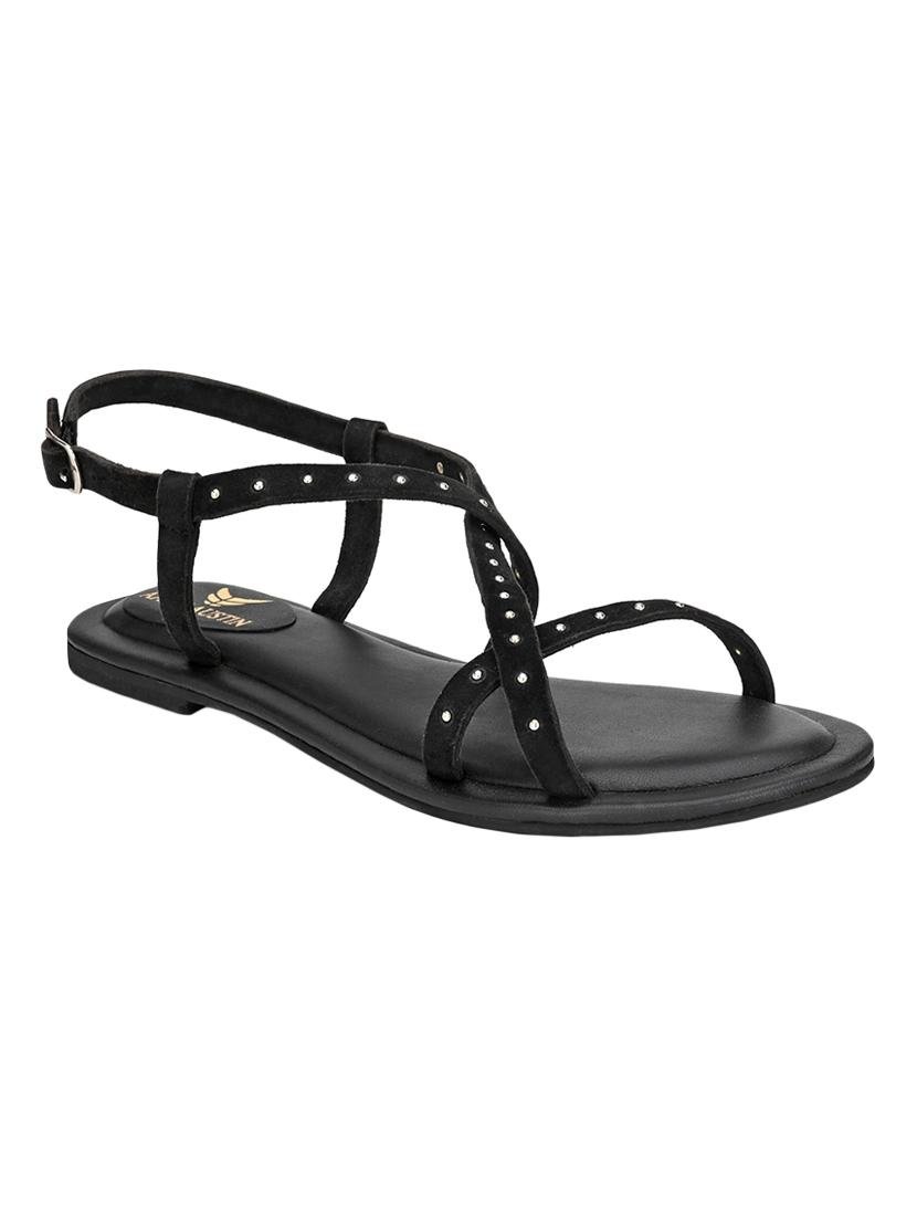 black back strap sandals - 17427970 - Zoom Image - 1