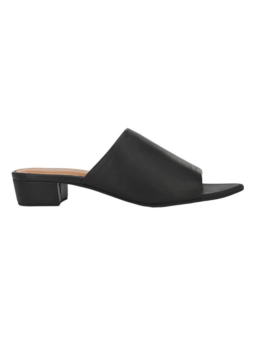 black slip on sandals - 17427989 - Zoom Image - 2