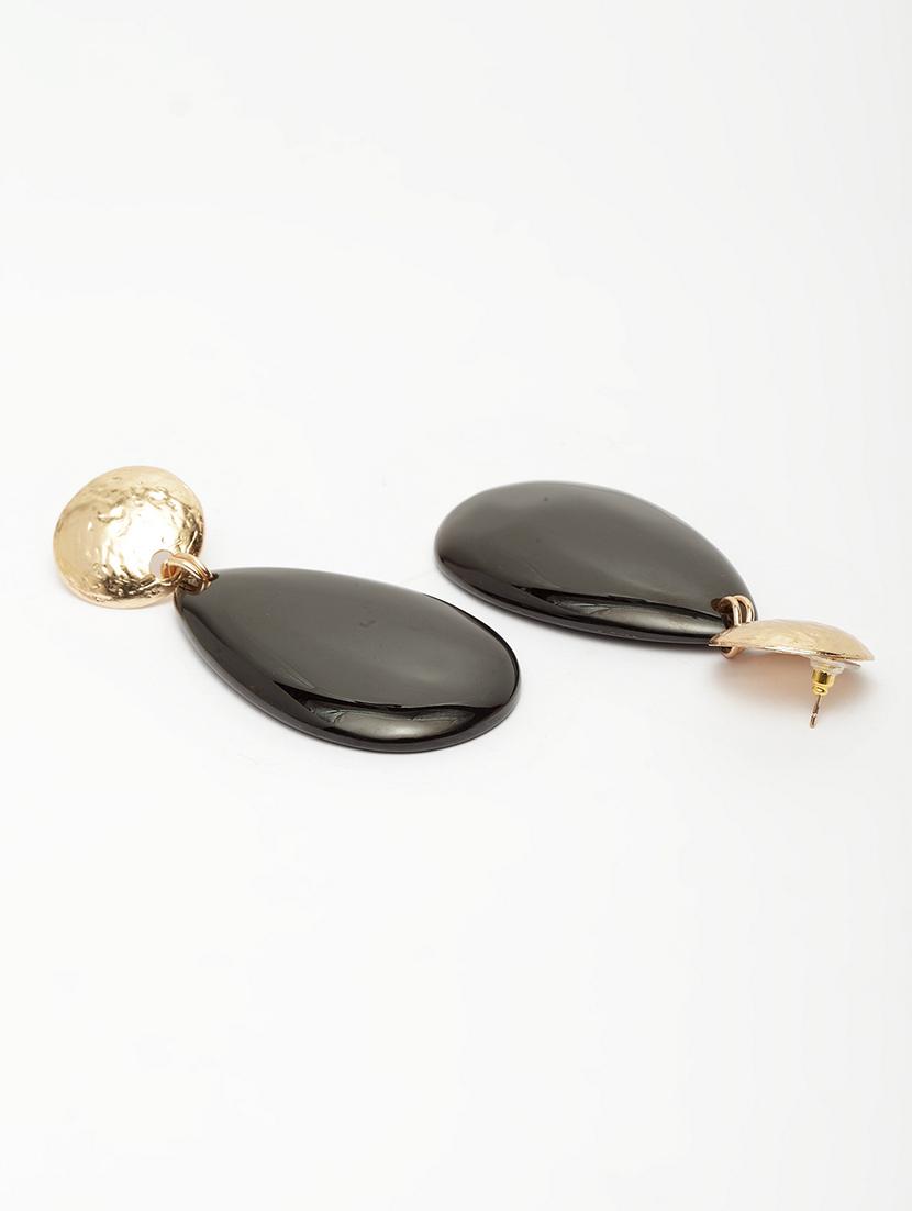 black metal drop earring - 17428174 - Zoom Image - 3