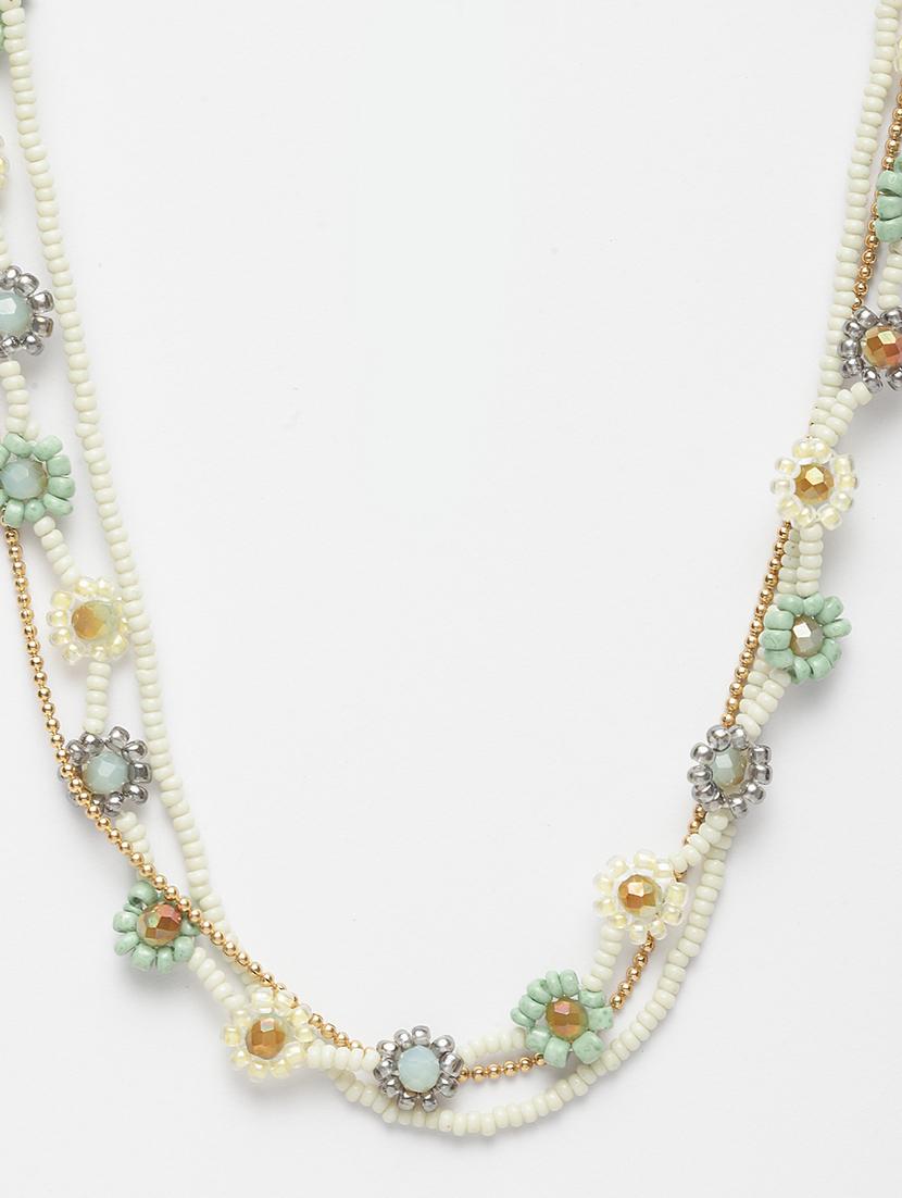 multi colored metal short necklace - 17428180 - Zoom Image - 3