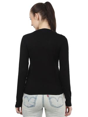 crew neck solid pullover - 17428198 - Standard Image - 3