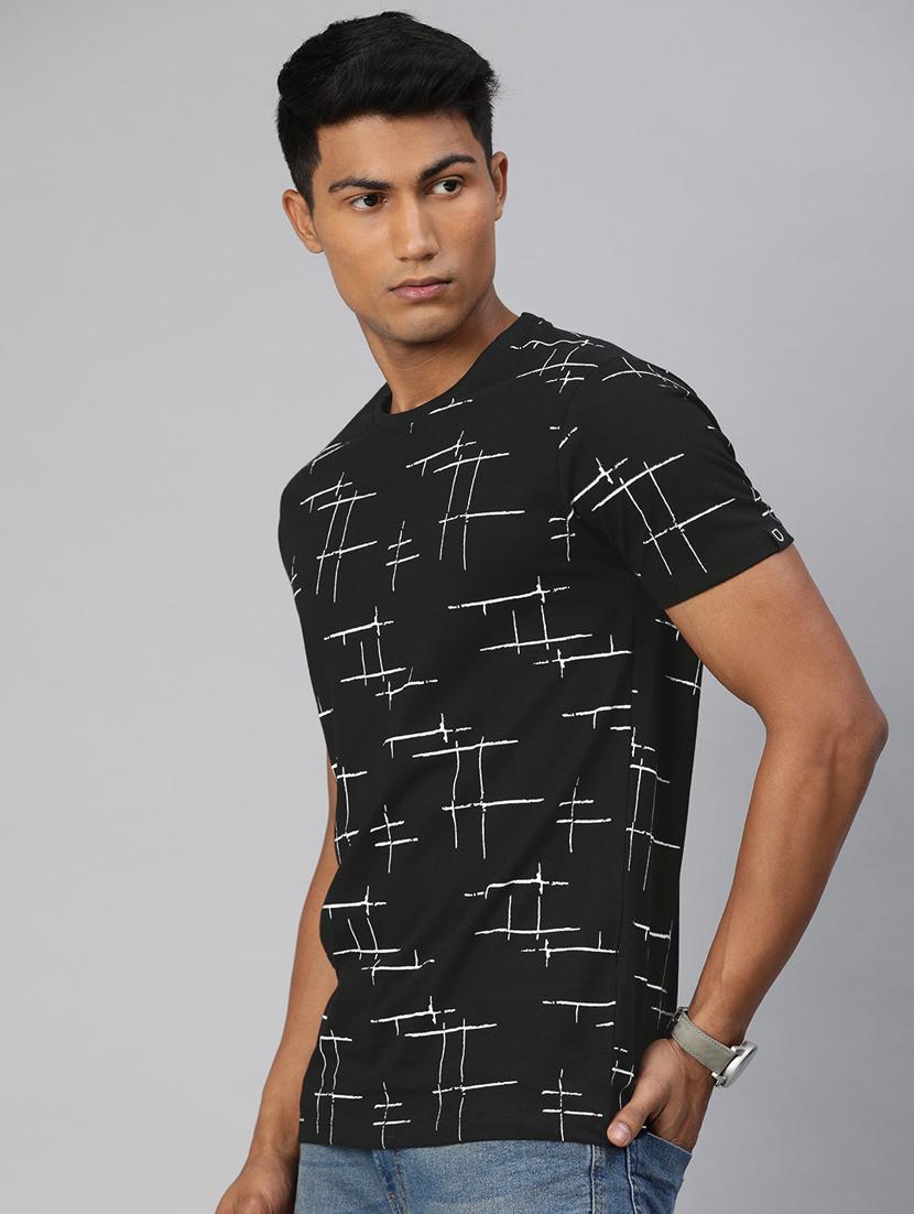 black printed t-shirt - 17428224 - Zoom Image - 2