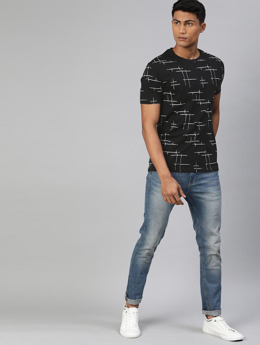 black printed t-shirt - 17428224 - Zoom Image - 4