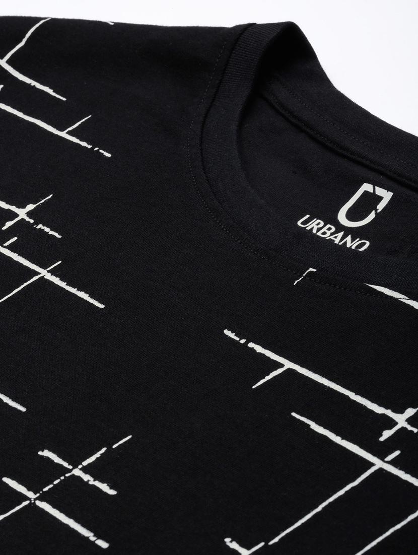 black printed t-shirt - 17428224 - Zoom Image - 5