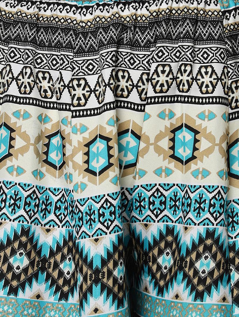 teal kurta palazzo set - 17428310 - Zoom Image - 5