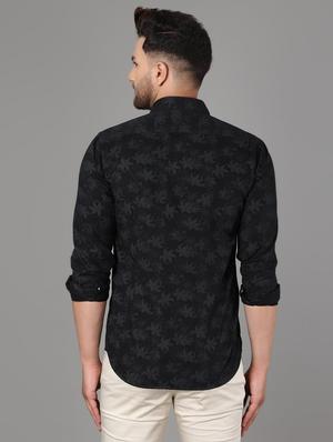 black printed casual shirt - 17428476 - Standard Image - 3